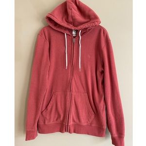 Quicksilver Men’s Red Hoodie Small